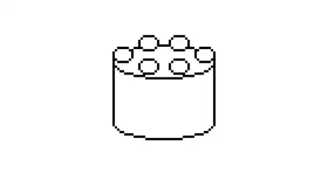 Image titled M1 Draw a Pixel Art Cake4.png