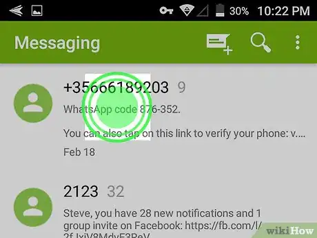 Image titled Delete Text Messages on Android Step 2