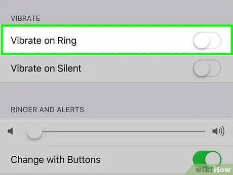Image titled Turn Off Vibrate on iPhone Step 4