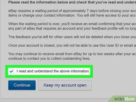 Image titled Delete an eBay Account Step 11