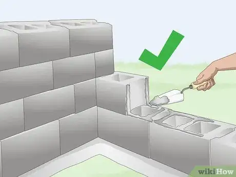 Image titled Build a Cinder Block Wall Step 23