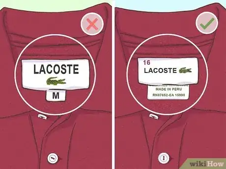 Image titled Spot a Fake Lacoste Polo Step 8