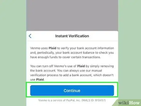 Image titled Add a Bank Account on Venmo Step 8