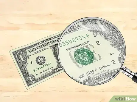 Image titled Check if a 1 Dollar Bill Is Real Step 4