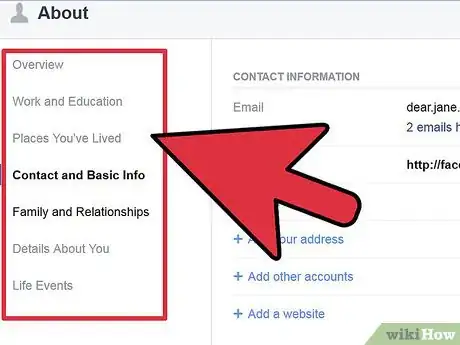 Image titled Edit Personal Information on Facebook Step 5