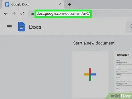 Image titled Open Google Docs Step 1