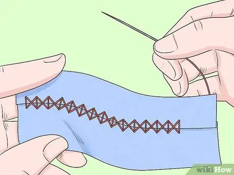 Image titled Do a Zigzag Stitch by Hand Step 10