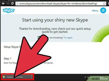 Image titled Install Skype on a Windows 7 Laptop Step 4