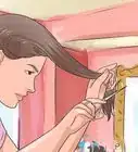 Cut Hair in Layers