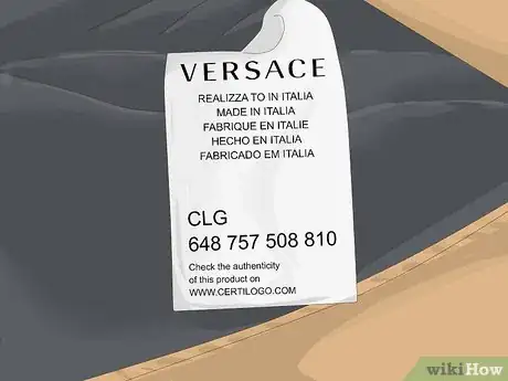 Image titled Know if a Versace Bag Is Real Step 2