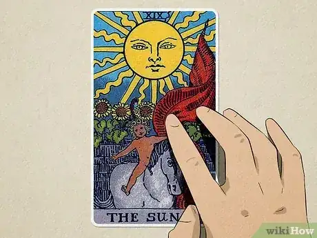 Image titled The Sun Tarot Card Meaning Step 1