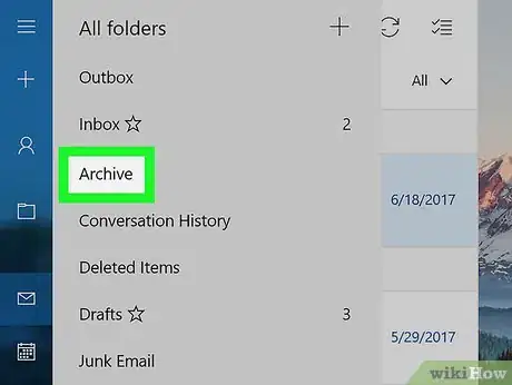 Image titled Access Archived Emails in Outlook Step 6