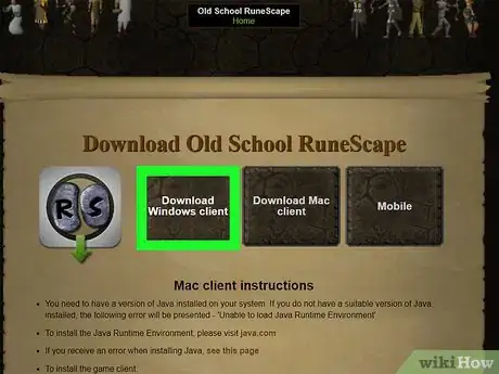 Image titled Get Old School RuneScape on PC or Mac Step 2