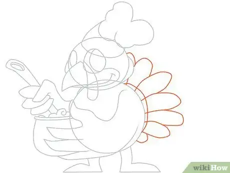 Image titled Draw a Turkey Step 7