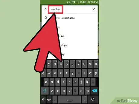 Image titled Get a Weather Widget on Android Step 3