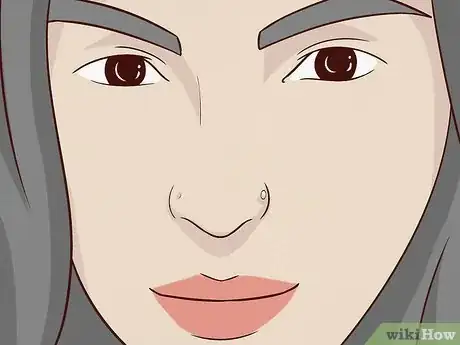 Image titled Get a Nose Piercing to Close Step 12