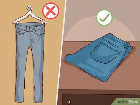 Image titled Prevent Skinny Jeans from Stretching Step 12