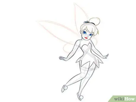 Image titled Draw Tinkerbell Step 17
