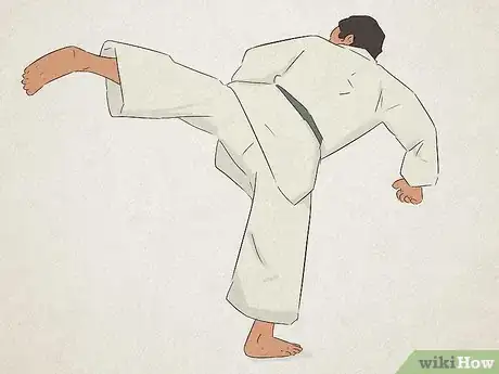 Image titled Perform a Back Kick Step 1