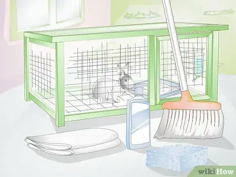 Image titled Clean a Rabbit Cage Step 6
