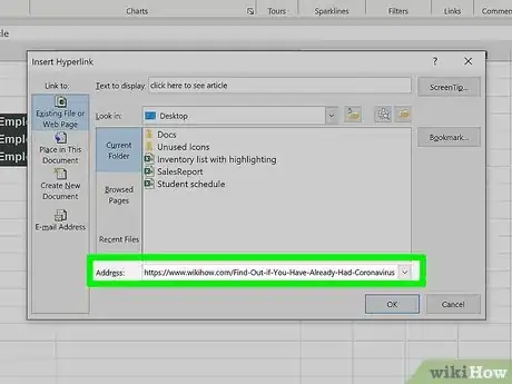 Image titled Add Links in Excel Step 10