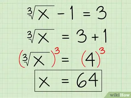 Image titled Solve Radical Equations Step 4