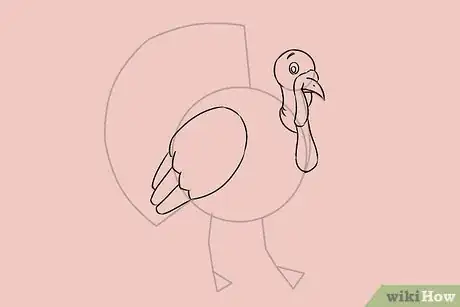 Image titled Draw a Turkey Step 7