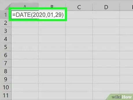 Image titled Set a Date in Excel Step 12