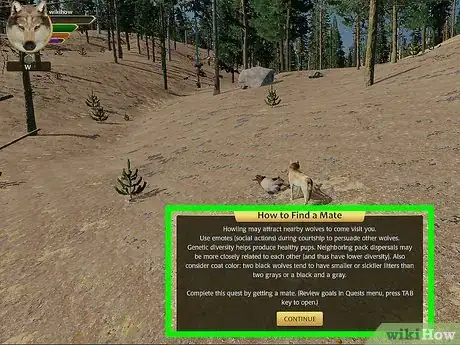 Image titled Find a Mate on WolfQuest Step 4