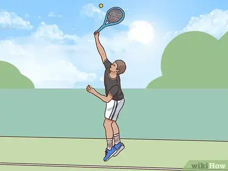 Image titled Hit a Kick Serve in Tennis Step 7