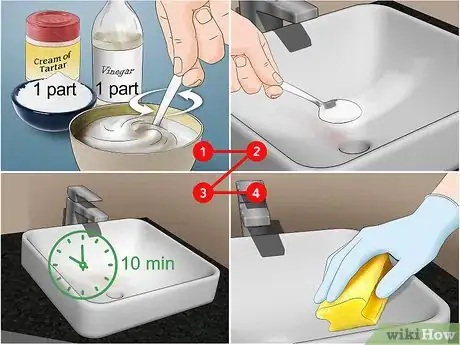 Image titled Clean a Ceramic Sink Step 7