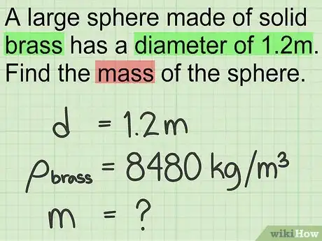 Image titled Calculate the Mass of a Sphere Step 11