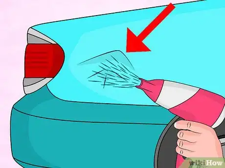 Image titled Remove a Dent in Car With a Hair Dryer Step 4