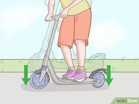 Image titled Do Beginner Kick Scooter Tricks Step 9