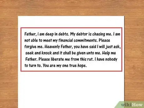 Image titled Write a Prayer Letter to God Step 6