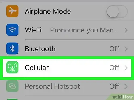 Image titled Enable LTE on an iPhone Step 2