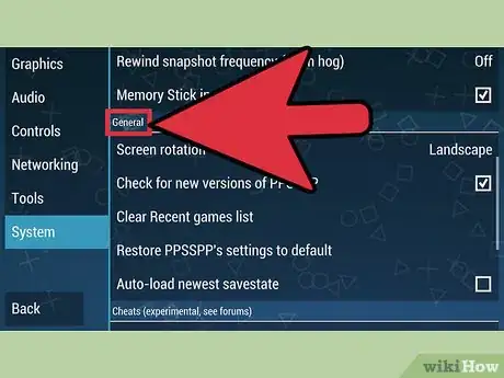 Image titled Restore Default Settings on a PPSSPP Step 4