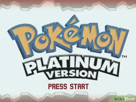 Image titled Restart Pokémon Platinum Step 2