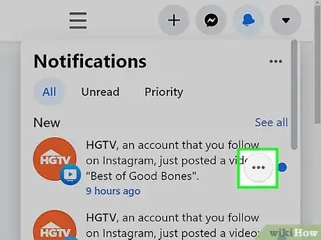Image titled Clear Facebook Notifications Step 7