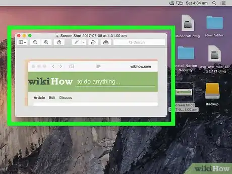 Image titled Take a Screenshot on a Mac Step 8