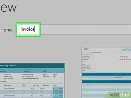 Image titled Make an Invoice on Excel Step 2