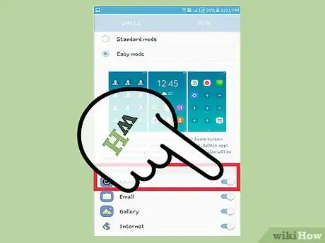 Image titled Enable Easy Mode on a Samsung Galaxy Home Screen Step 7
