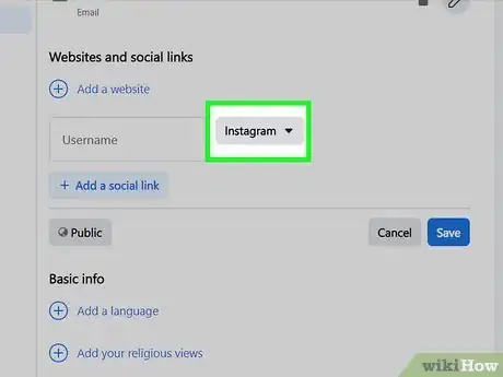 Image titled Add Your Social Networking Sites on Facebook Step 12