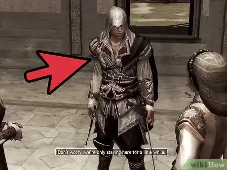 Image titled Change Armor in Assassin's Creed II Step 9