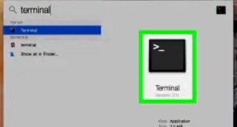 Open a Terminal Window in Mac