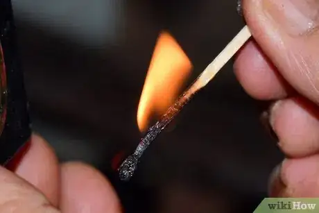 Image titled Light a Fire With One Match Step 4