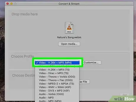 Image titled Convert a Webm File to an MP4 with VLC Step 13