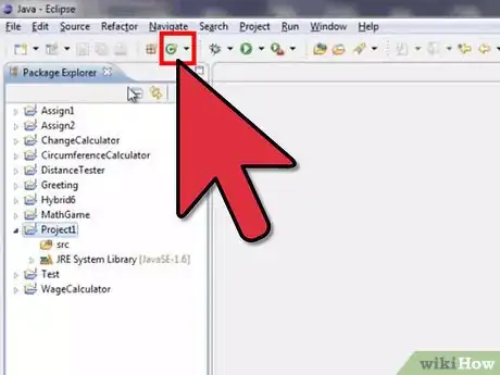 Image titled Start and Compile a Short Java Program in Eclipse Step 3