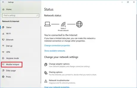 Image titled Windows 10; Mobile hotspot.png