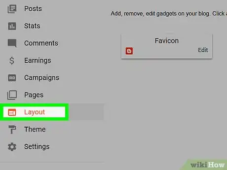 Image titled Add a Widget to Blogger Step 7